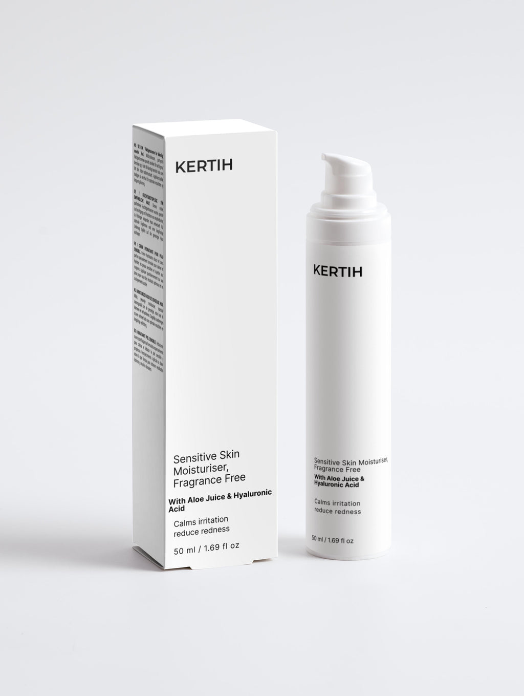 Hydratant pour peau sensible, sans parfum
