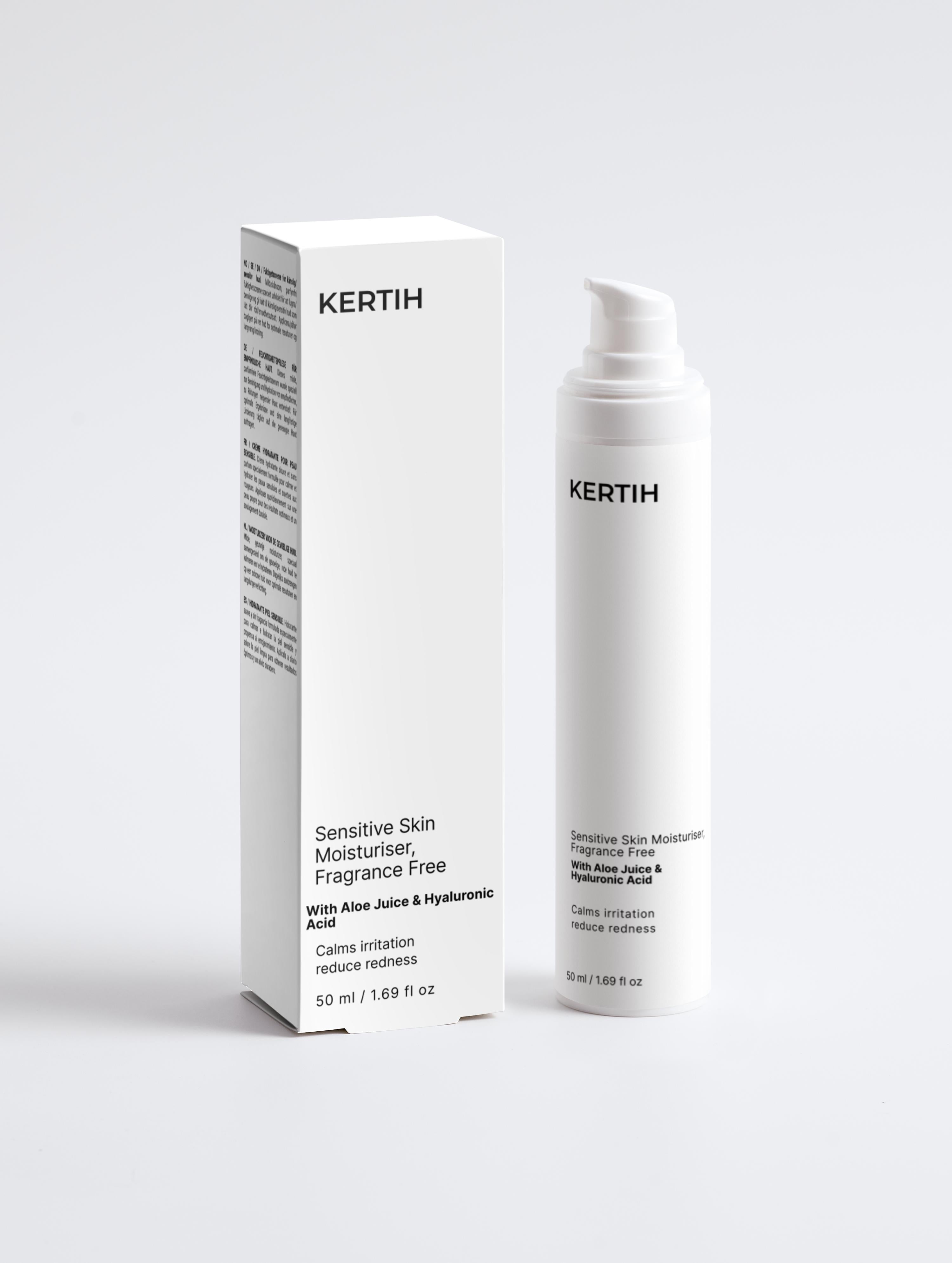 Sensitive Skin Moisturiser, Fragrance Free