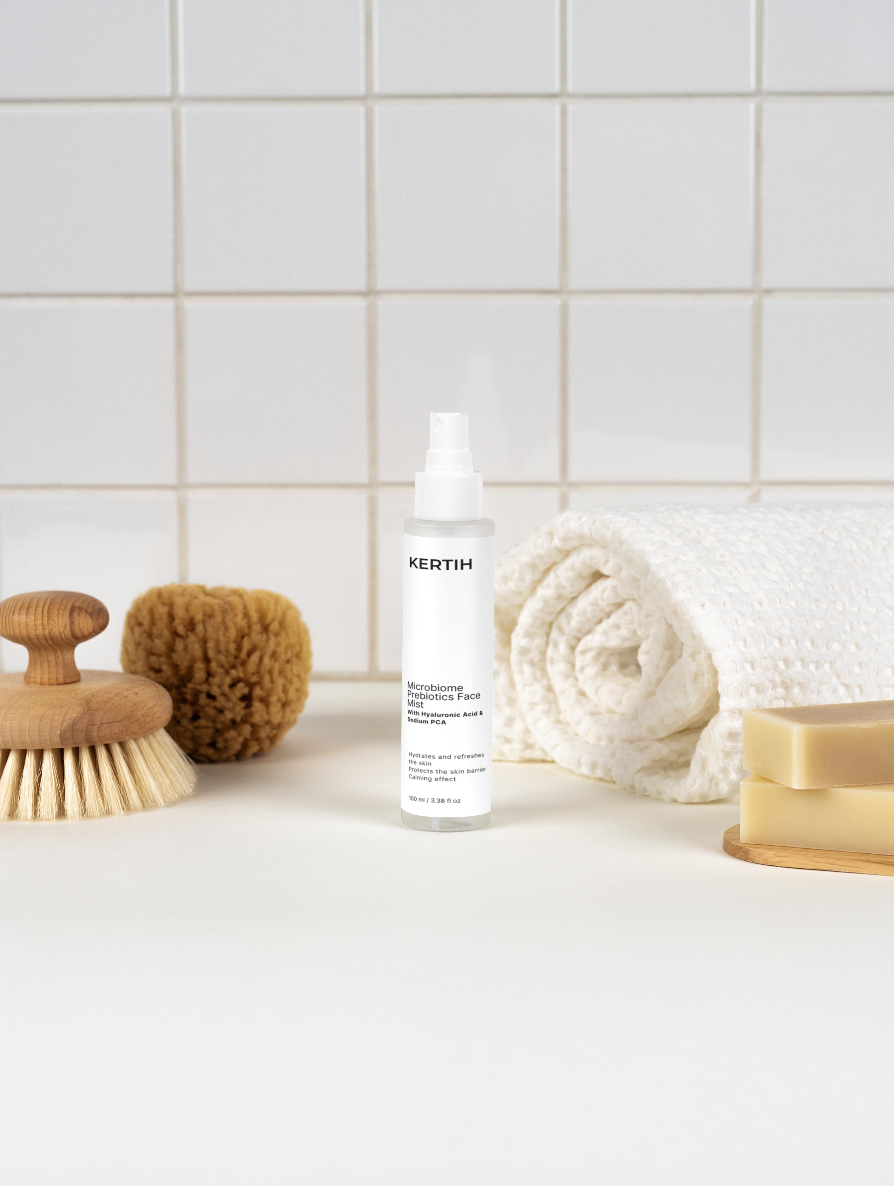 Brume visage prébiotique microbiote